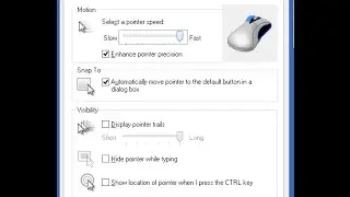 How to change the mouse pointer speed and settings in windows 8 for best performance