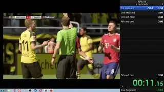 WR: Speedrun FIFA 19 5 Red Cards (03:11:290)/Speedrun 5 Cartons Rouges le plus rapidement