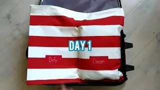 Travel tips! How to pack dirty clothes while traveling? Travel accessories.