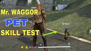 Free Fire New Pet Mr. Waggor Ability test || Free Fire New Pet Ability | Free fire penguin pet skill
