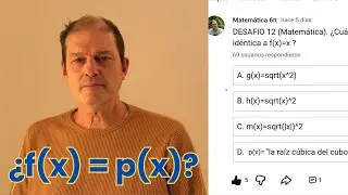 ¿Cuál función es IGUAL a f(x)?