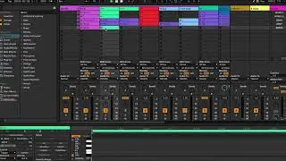 Creating Dynamic Arrangements using Scenes (Ableton Live)