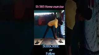 13/365 exercise for full body at home,noequipment❌️#fitness #motivation #strengthexercise #ytshorts