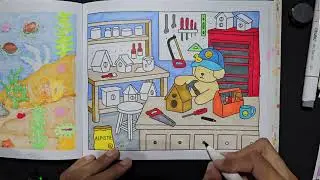ASMR COLORINDO BOBBIE GOODS (parte 2)