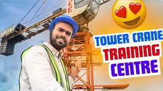 Tower Crane सीखने के लिये फूल जानकारी मिलेगा 🏗️|Tower Crane Training Centre |crane operator training