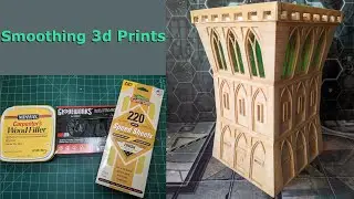 Smoothing 3d Printed Parts With Wood Filler