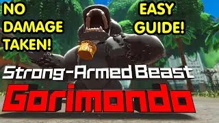 Kirby and the Forgotten Land | Strong Armed Beast Gorimondo No Damage Guide! The Brawl At The Mall