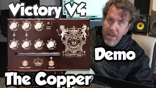 Victory V4 The Copper Preamp Pedal Demo - Turning My Egnater Into A Vox