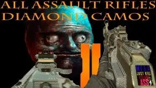 BO2 ALL ASSAULT RIFLES DIAMOND CAMOS (show case)
