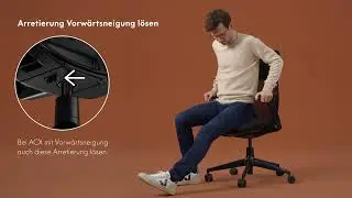 Vitra | Einstellung des B&uuml;rodrehstuhls ACX | smow