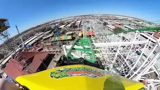 Prairie Screamer Front Row On-Ride POV Trader&rsquo;s Village in Arlington, Texas