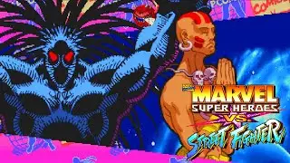 Blackheart/Dhalsim - Marvel Super Heroes vs Street Fighter (Arcade)