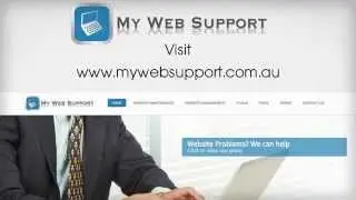 Website Maintenance - My Web Support