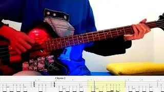 Lake Of Fire &ndash; Nirvana &ndash; Bass cover with tabs (4k)