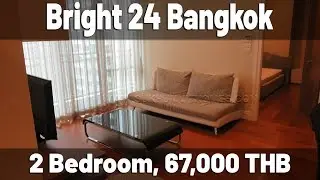 Bright Sukhumvit 24 2 bedroom condo for rent
