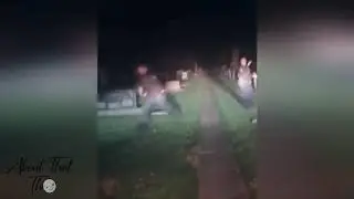 Police search cemetery for a suspect but you won&rsquo;t believe what happened