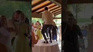 Wedding Aperitif - I'm So Excited by Marc Spieler and his saxophone // #soundlabor