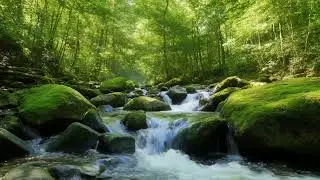 Relaxing Waterfall Sounds: Calm Your Mind & Body || Peaceful nature water sounds