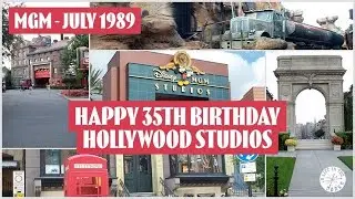 Disney’s Hollywood Studios Opening Summer back in 1989 / Studio Backlot Tour & Hollywood Hollywood!