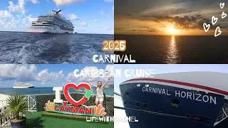 carnival horizon, caribbean cruise | travel diary