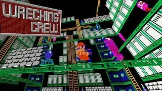Wrecking Crew (Black Box NES game) James & Mike Mondays