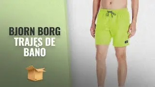 10 Mejores Bjorn Borg 2018: Bjorn Borg Men's Solid Swim Trunk