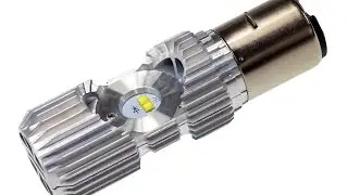Żar&oacute;wka LED CREE BA20D 1800 LM do motocykli lub skuter&oacute;w.