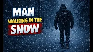 ❄️Winter Walk in Snow | Relaxing Snow Sounds❄️