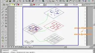 42 في برنامج Layers الطبقاتAutocad