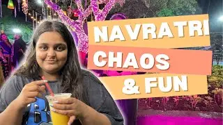 😱 Navratri Chaos 2025 | 75 HARD, Garba Madness, Ice Creams & Juicy Fun 🍦🥤💃 