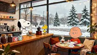 Charlie Brown & Snoopy Coffee Shop Jazz | Cozy Peanuts-Style Piano, Cool Jazz & Caf&eacute; Vibes