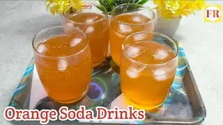 Orange Premix Powder Drinks ! Refreshing Orange Soda Drinks ! Orange Juice Recipe ! Orange Drinks