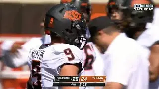 Brock Martin (Oklahoma State DE #9) Vs. Texas 2021