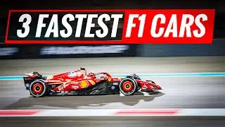 The 3 fastest f1 cars ever made