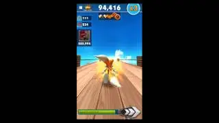 Sonic Dash - Tails - iOS Gameplay HD Recording - 1080p