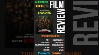 #bhakshak  Thought provoking film however storytelling lacks a sense of urgency #filmreview