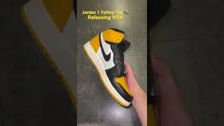 Jordan 1 Yellow Toe 🐝 These are a must have!! Releasing 9/24!!!