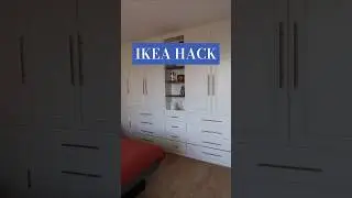 DIY built-in wardrobe - IKEA PAX HACK ✨️