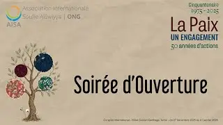 Soirée d'Ouverture - Cinquantenaire - 50 ans d’engagement au service de la paix