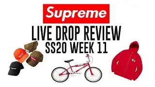 Supreme SS20 Week 11 Droplist LIVE review | SUPREME BIKE!!!
