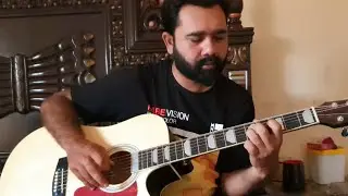 Tere Bina Rogi Hoye Pyasy Nain Guitar Cover