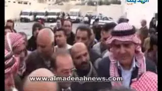 المدينة نيوز - اعتصام عشيرة المقابلة - جرش