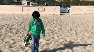 Malibu Park, at Zuma Beach