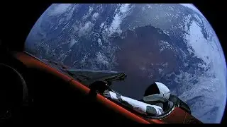 Tesla Car in Space, this is not fake news!