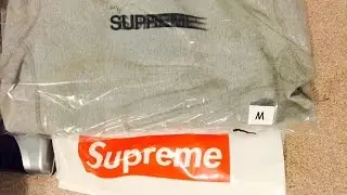 Supreme Motion Logo Hooded Sweathshirt Heather Grey Unboxing and Review