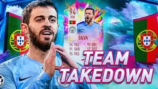 TEAM TAKEDOWN! 🤩 94 SUMMER HEAT BERNARDO SILVA! - FIFA 20 Ultimate Team