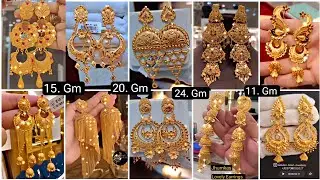 Latest🌹Heavy Gold Earrings Designs With Price| Bridal Gold Earrings |Gold Earrings Designs #vlog #33