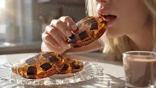 I Made Chocolate Chip Cookies Out of Glass (So Satisfying) 🤯🍪 | ASMR