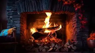 10-Hour Fireplace Retreat: Ambient Sounds for Relaxation and Sleep