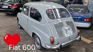 FIAT 600 - Baujahr 1964 - Vorstellung - Oldtimer 61 Jahre alt 😁🤩🥰